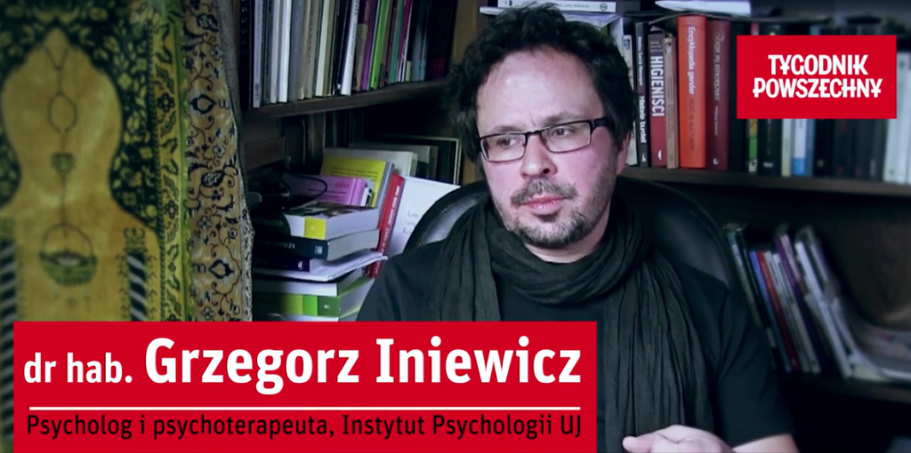 dr hab. Grzegorz Iniewicz UJ (zrzut ekranu z nagrania na youtube.com)